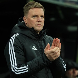 埃迪-豪：就两回合比赛而言，曼城是全英最难对付的球队